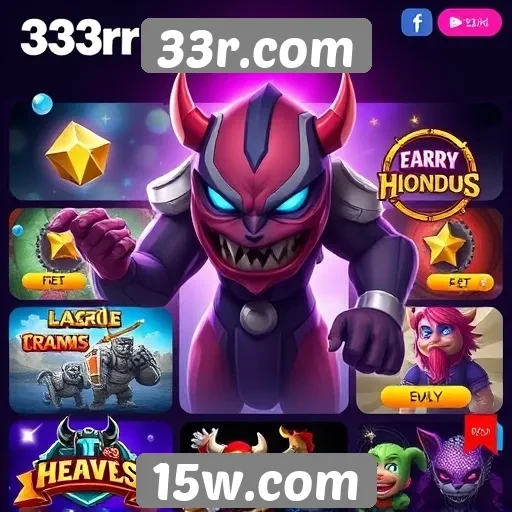 Análise da biblioteca de jogos disponíveis em 33r.com